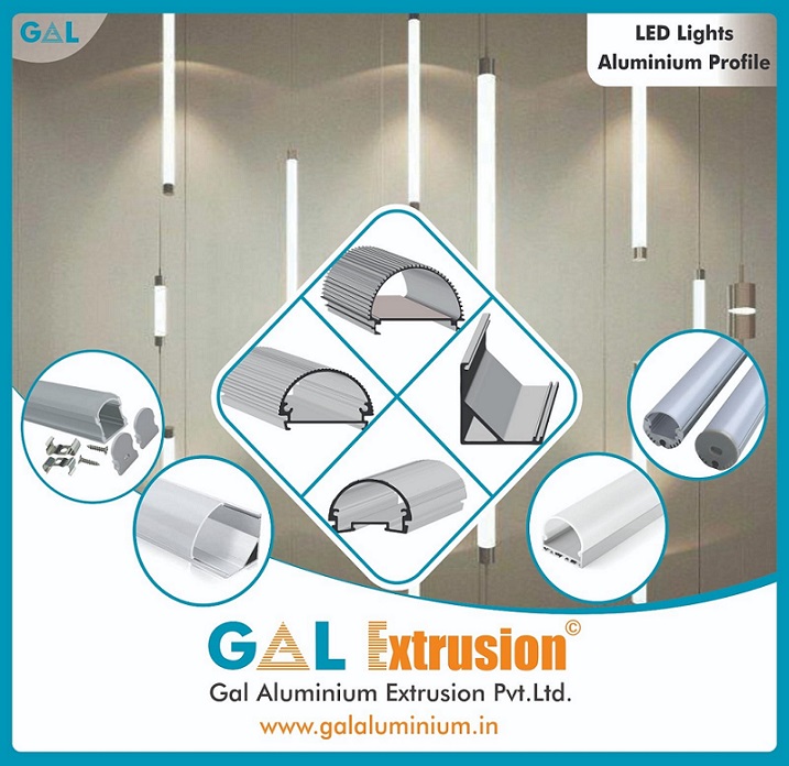 LED Lights Aluminium Profile