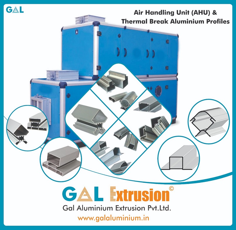 Air Handling Unit AHU Thermal Break Aluminium Profile